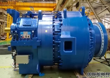 重齿公司交付中国海装首台6.2MW齿轮箱